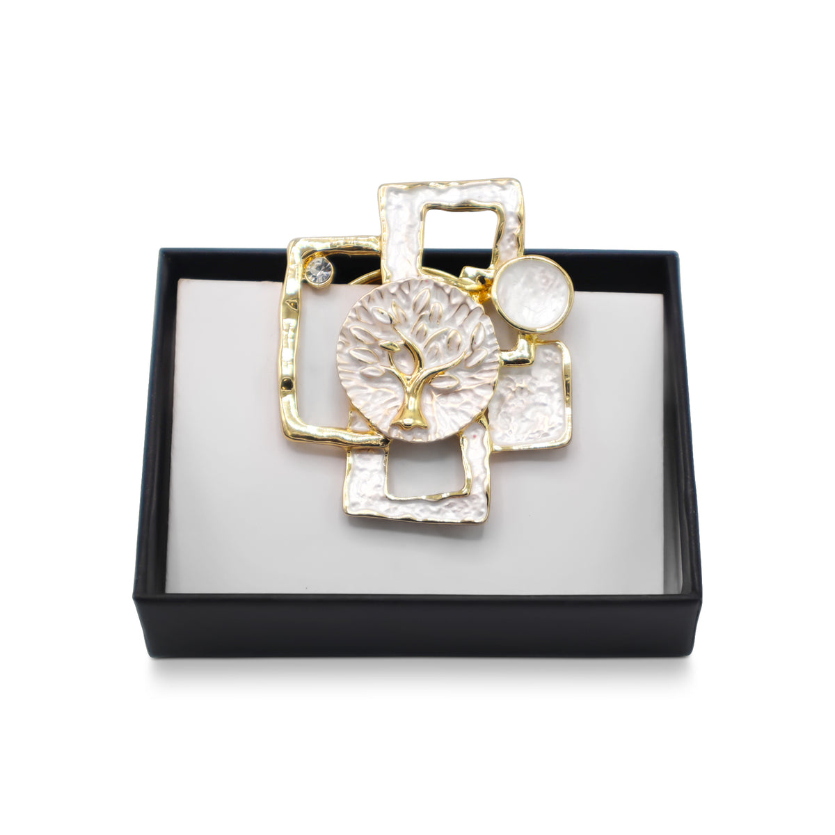 Spilla magnetica n. 468, stile fantasy, color argento