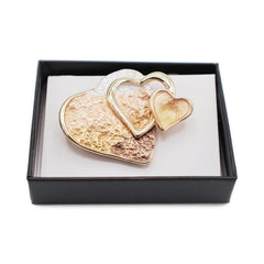 Magneet broche nr 60 fantasy goudkleurig