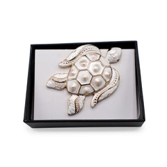 Magneet broche nr 208 fantasy goudkleurig