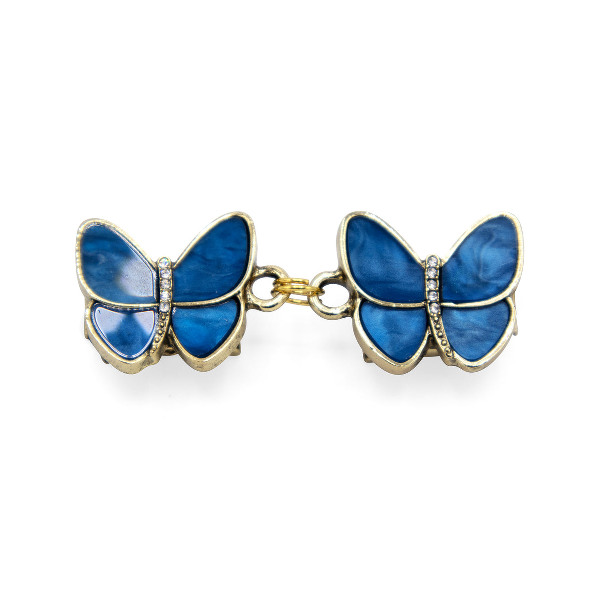 Amici chakra royal blue goudkleurig