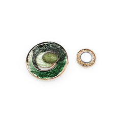 Magneet broche nr 235 fantasy goudkleurig