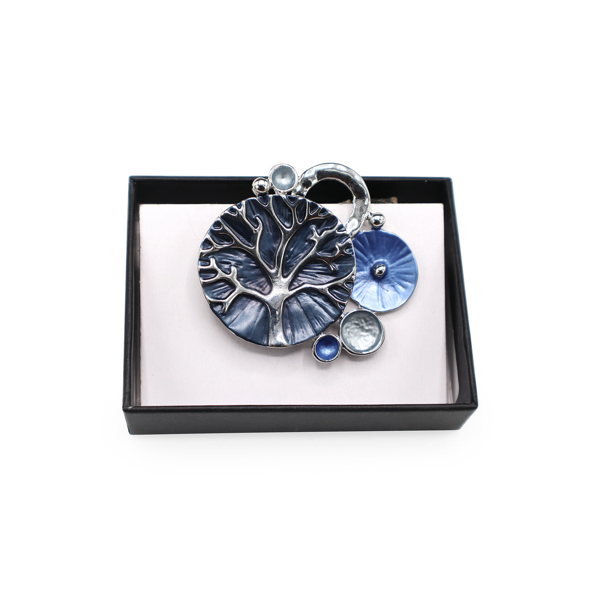  Magnetbrosche Nr. 242  Fantasie Goldfarben