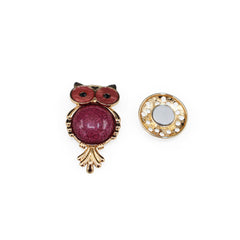 Magneet broche nr 251 fantasy goudkleurig