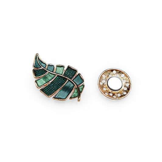 Magneet broche nr 259 fantasy goudkleurig