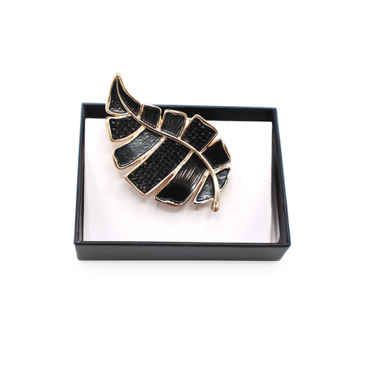 Magneet broche nr 260 fantasy goudkleurig