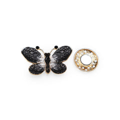  Magnetbrosche Nr. 263  Fantasie Goldfarben