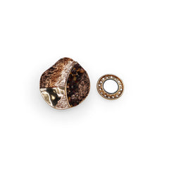 Magneet broche nr 291 fantasy goudkleurig