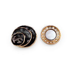 Magneet broche nr 216 fantasy goudkleurig