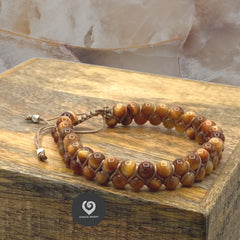 Boho bandje mahony