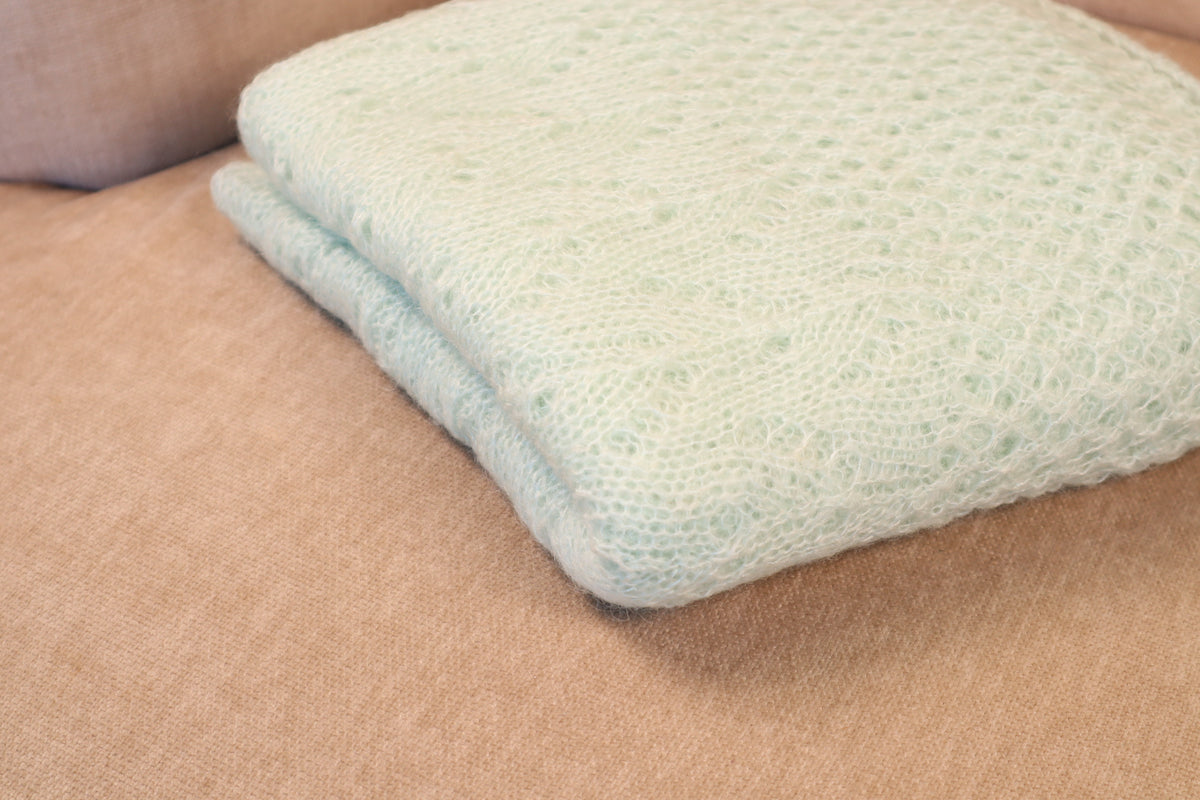 4 jaargetijde sjaal matcha