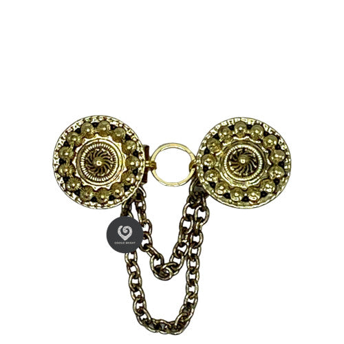 goudkleurige zeeuwse knoop ketting